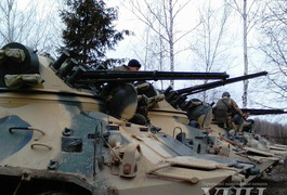 На Житомирському полігоні військові випробовують новий БТР. Фото
На Житомирському полігоні військові випробовують новий БТР. Фото