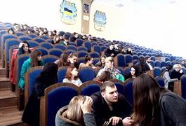 Студенти з 19 вишів України демонструють наукові роботи з підприємництва на Всеукраїнському конкурсі у Житомирі
Студенти з 19 вишів України демонструють наукові роботи з підприємництва на Всеукраїнському конкурсі у Житомирі