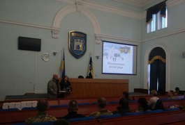 Ветеран Нацгвардії США зустрічається із житомирськими воїнами
Ветеран Нацгвардії США зустрічається із житомирськими воїнами